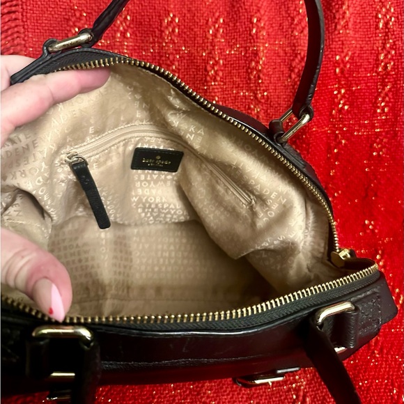Kate Spade Black Satchel with Buckle Detail - Picture 4 of 6
